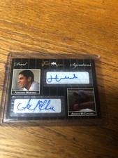 2007 Just Minors Dual ROOKIE Signature Andrew McCutchen Fernando Martinez ONLY 2