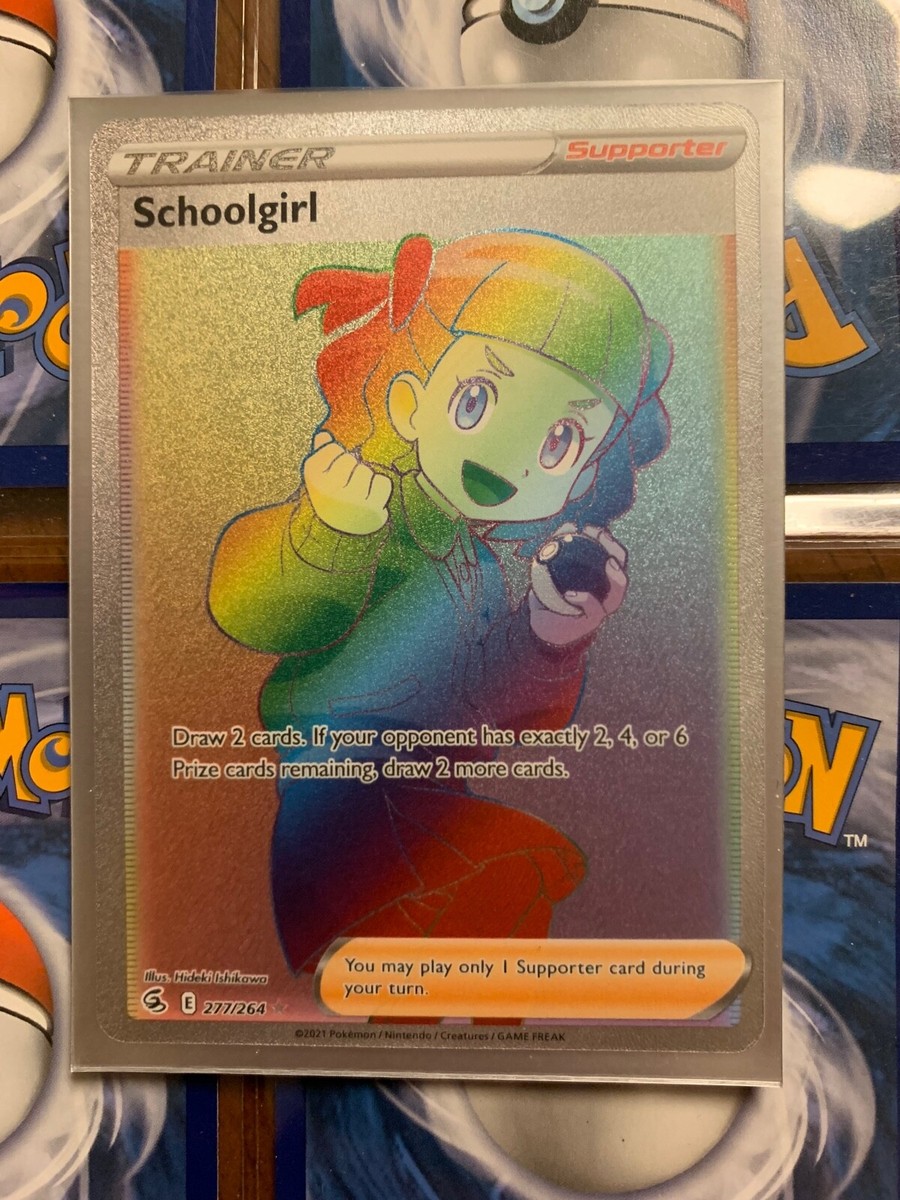 SCHOOLGIRL 277/264 - Fusion Strike - Pokemon Card - NM | eBay SCHOOLGIRL 277/264 - Fusion Strike - Pokemon Card - NM | eBay