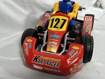 EZ Tec Championship Kart Racer Street Fighter Speedy RC Car No