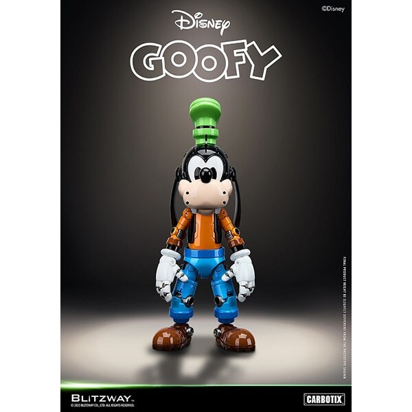 PSL BLITZWAY CARBOTIX Goofy Disney Movable Figure Painted PSL BLITZWAY CARBOTIX Goofy Disney Movable Figure Painted