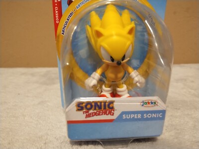 Jakks Sonic The Hedgehog Super Sonic 2.5'' Mini Action Figure