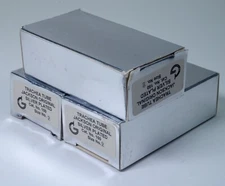 3x Gilbert Surgical #150 Jackson Trachea Tube Size 2 Silver Plated Stainless