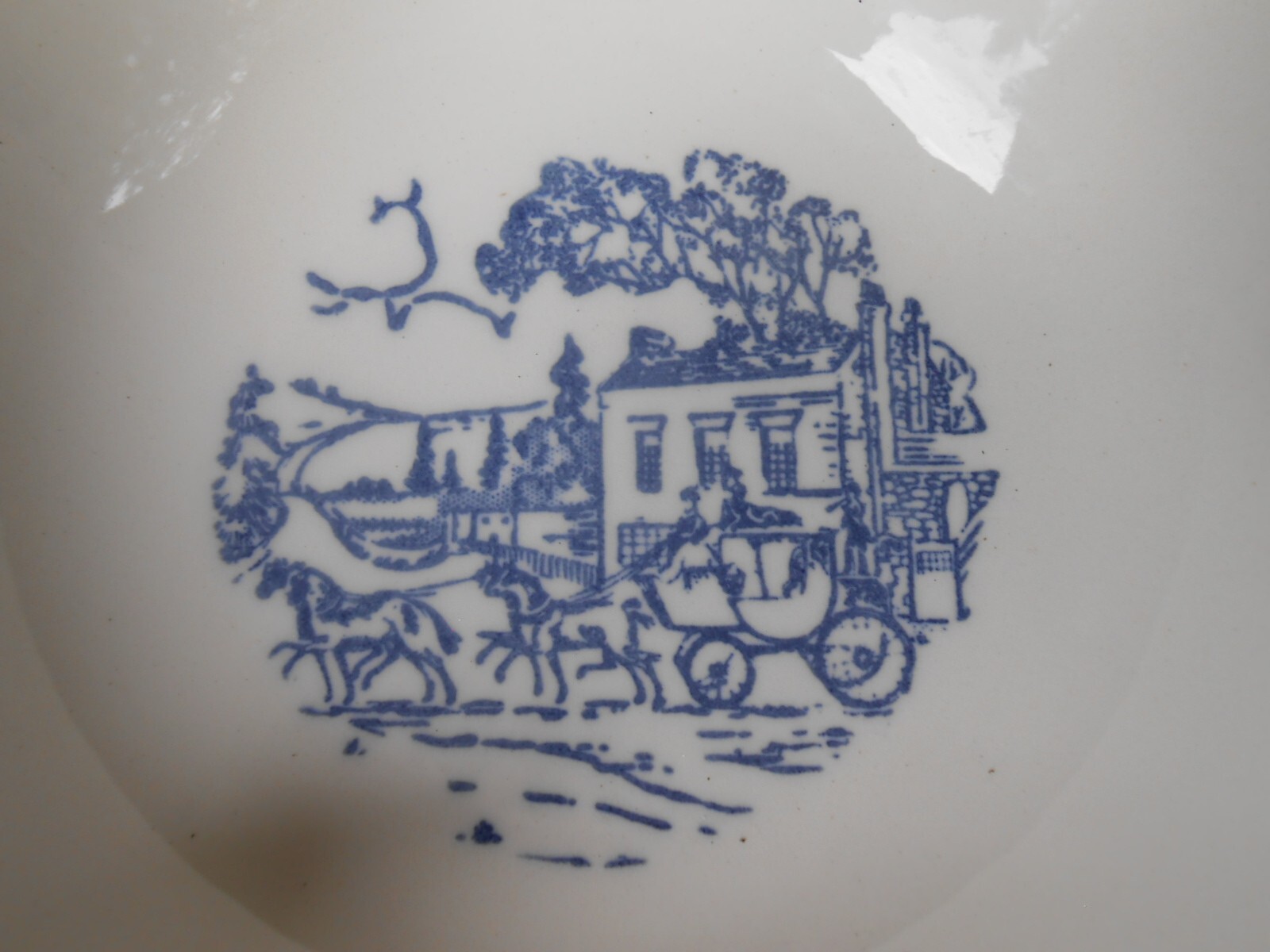 Homer Laughlin Shakespeare Country  7" SOUP BOWL   USA