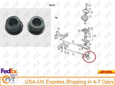 Gear Shift Control bush Set for Suzuki Hatch SS40V 0.5L/0.8L 3cyl CA F5A