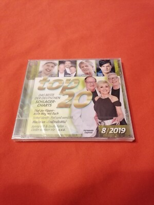 V.A. - TOP 20 8/2019 - Das beste der Deutschen Schlagercharts - CD - NEU