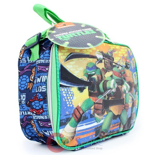 Mochila escolar grande TMNT Tortugas Ninja con juego de bolsa de almuerzo - Tough Guys - Imagen 7 de 9