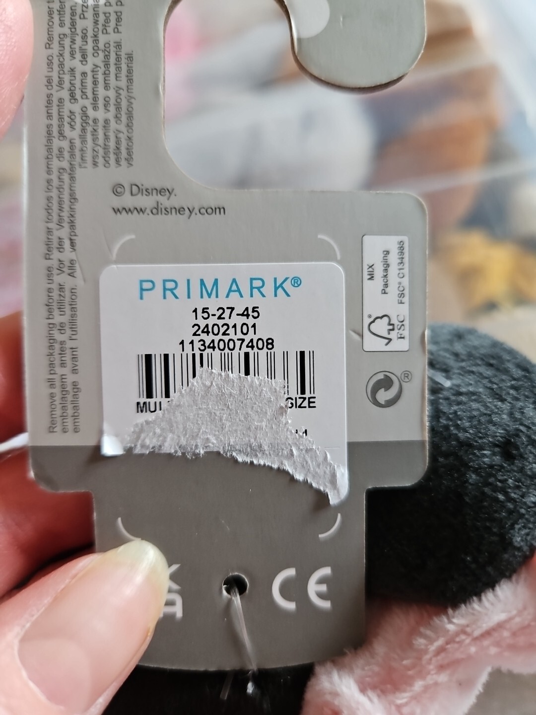 NEW Primark Minnie Mouse Comforter Soother Blankie Blanket Dou Soft Toy