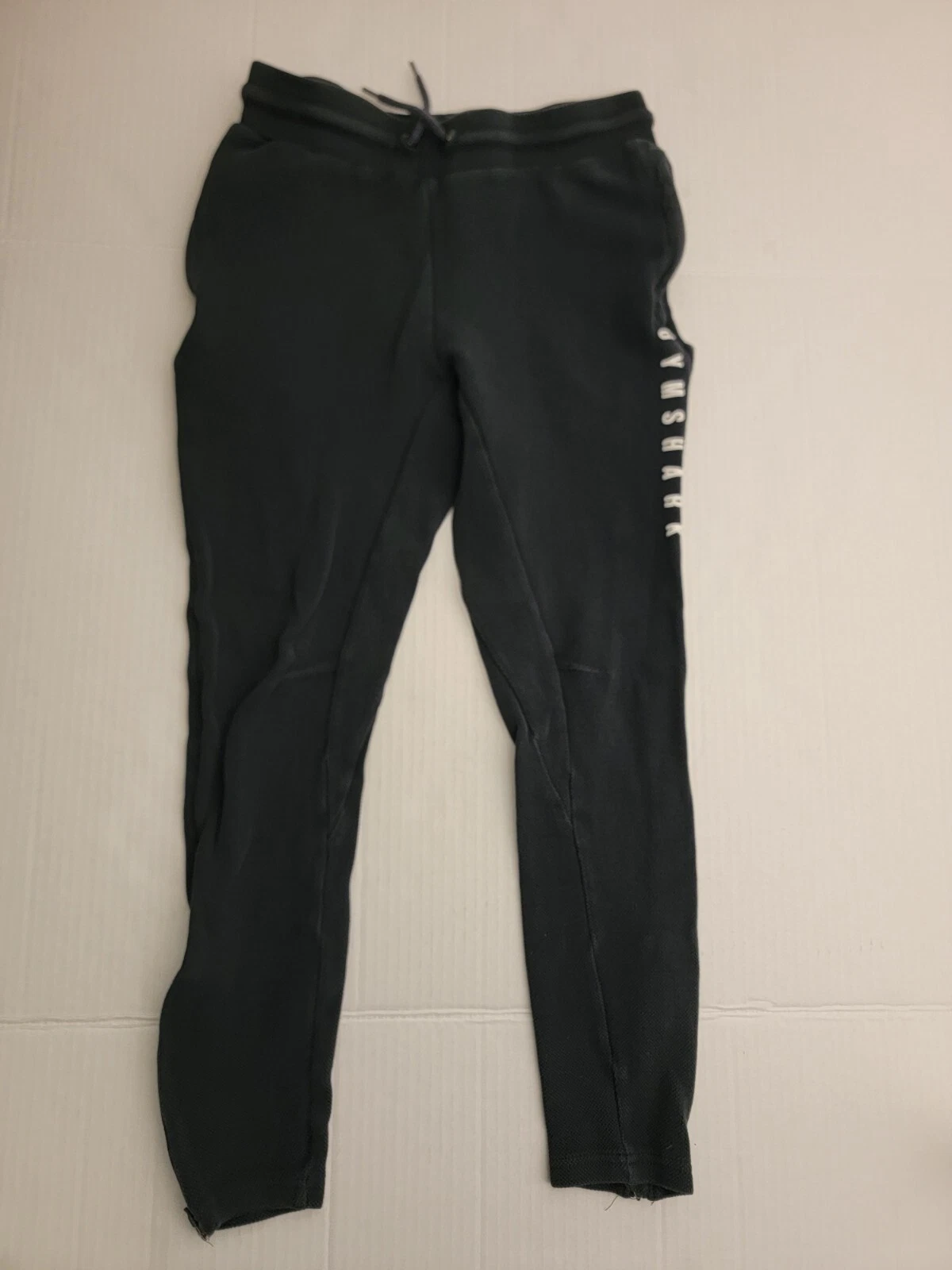 gymshark spell out joggers woven sport athleisure comfort sweatpants