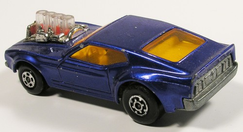 MATCHBOX 10 FORD BOSS MUSTANG PISTON POPPER ROLAMATICS VINTAGE LESNEY ENGLAND - Picture 4 of 5
