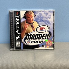 2000 Madden NFL PlayStation 1 1Disc and Manual Included, Game Works
