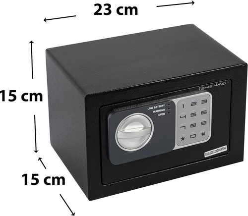 Unsichtbarer mobiler elektronischer Safe mit Schlüssel und B Schloss - Bild 6 von 29
