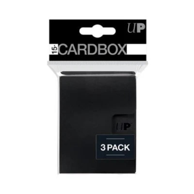 Ultra Pro - 15+ Deck Box (3-Pack) - Schwarz - NEU & OVP!