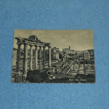 Vintage Postcard Roman Forum Rome Italy