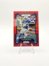 Kylen Granson 2023 Panini Prizm Red Wave SP /149 #128 Colts