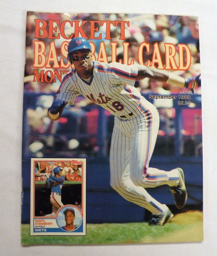 Beckett Baseball Card Monthly September 1988 Issue #42 - Darryl Strawberry Mets - 第 1/3 張圖片