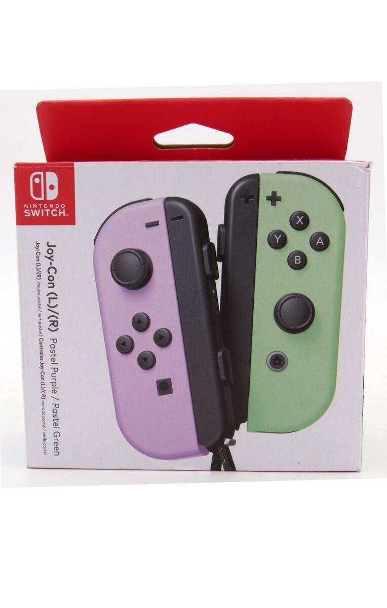 Nintendo Joy-Con (L/R) Wireless Controllers Pastel Purple/ Pastel