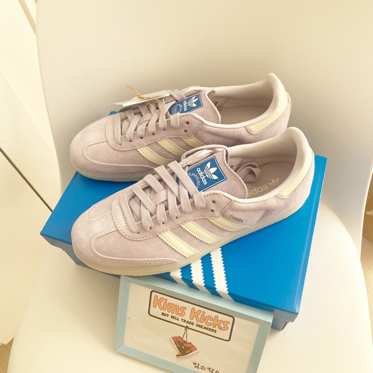 adidas Samba OG Lilac Mens Womens Sneakers Multiple Sizes Expedited | eBay