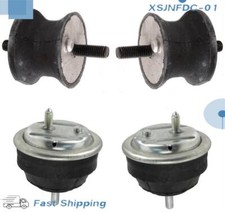 4pcs Fits Bmw 3 Series E36 E46 Lr Engine Motor Transmission Mounts 22116779970