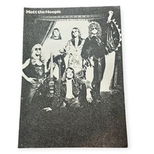 1970s Mott the Hoople Ian Hunter Original Record Store Display Poster