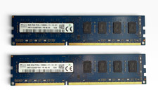 SK Hynix 16GB 2x8GB PC3L-12800U DDR3-1600 Desktop Memory HMT41GU6BFR8A-PB