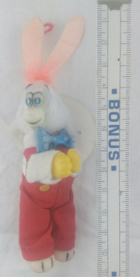 ROGER RABBIT Plüschfigur  ca. 14cm     Klemmfigur