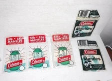 Coleman 21A Silk Lite Lantern Mantles  5 packages NOS