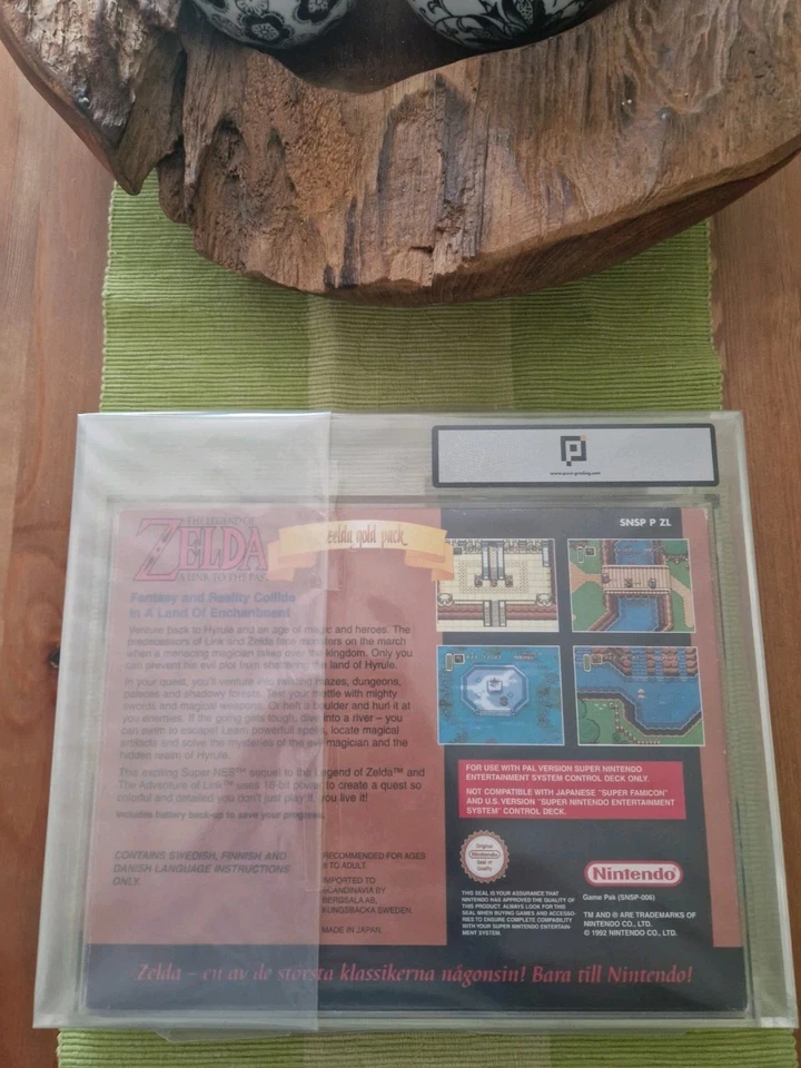The Legend of Zelda: A Link to the Past - Gold Pack SNES Super Nintendo Pixel - Bild 2 von 4