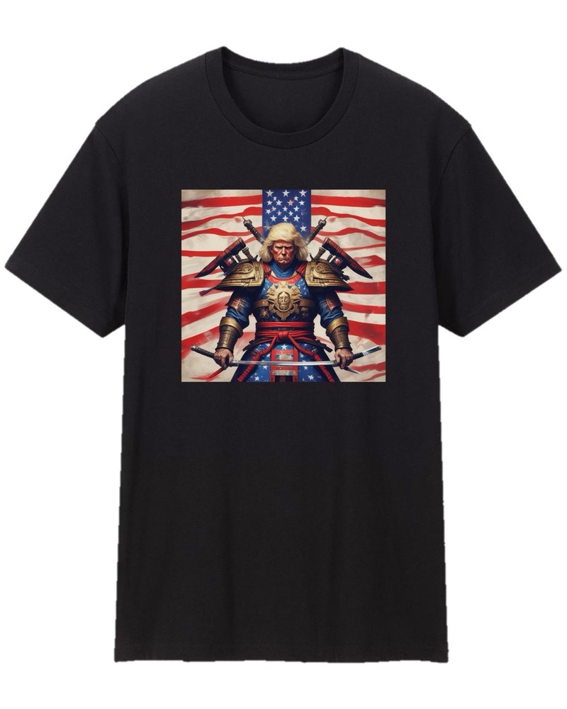 Donald Trump Samurai MAGA Ronin Novelty T-Shirt Sizes S to 2XL USA Stock