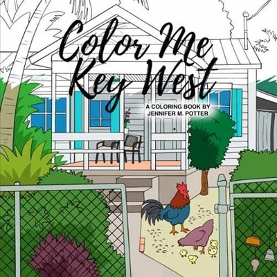 Color Me Key West - Paperback, by Potter Jennifer M. - Very Good o