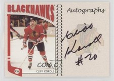 2004-05 ITG Franchises Update Edition Auto Cliff Koroll #A-CK Auto n1u