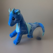 Aurora World 2023 Sparkle Tales Blue Dragon Plush Stuffed Animal Wings Sparkly
