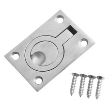 Cabinet Drawers and Trap Door Handle Stainless Steel Space Saving Design