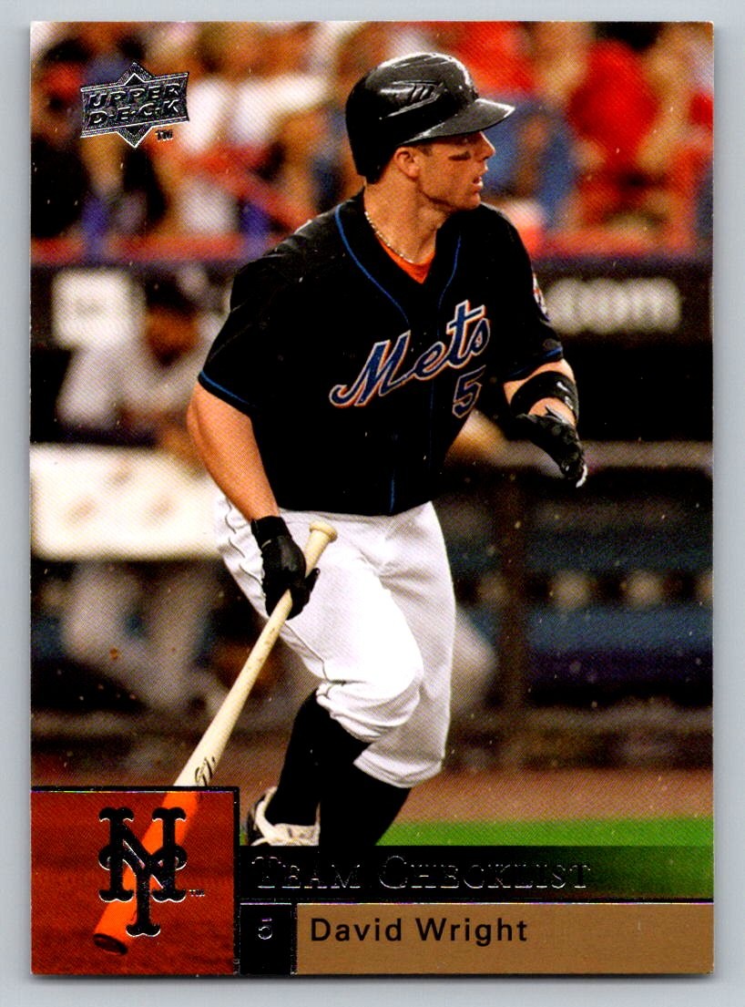 2009 Upper Deck #471 David Wright New York Mets