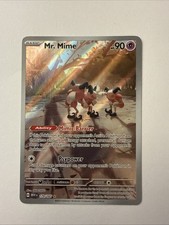 Mr. Mimo 179/165 Illustrazione Rara Carta Pokemon 2023 151 MEW EN QUASI NUOVA+