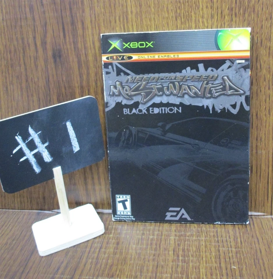 Video Game XBOX Need For Speed Most Wanted Black Edition NEW SEALED #1 see pics - Image 2 of 4