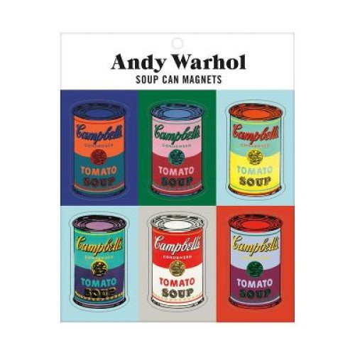 Andy Warhol Soup Can Magnets by Galison [General merchandise]