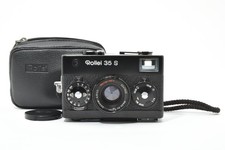 Meter Works  Top MINT in Case Rollei 35 S Black 35mm Film Camera From JAPAN