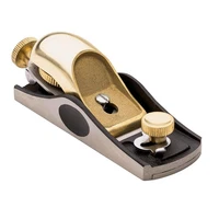 Kings County Tools Low Angle Block Plane with 1/8” Blade and Silver Brass