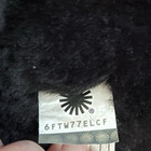 Women's UGG Calf Boots Black Suede  Black Fur Outside Sz 7 Excellent Condition — photo 10