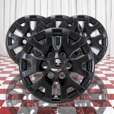 4pc Gloss Black ABS Snap-On 17" Wheel Skins fits 2024-2025 Toyota Tacoma SR5