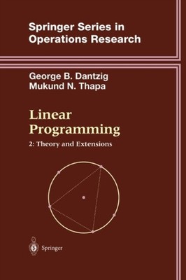 Dantzig - Linear Programming 2   Theory and Extensions - New paperback - X555z