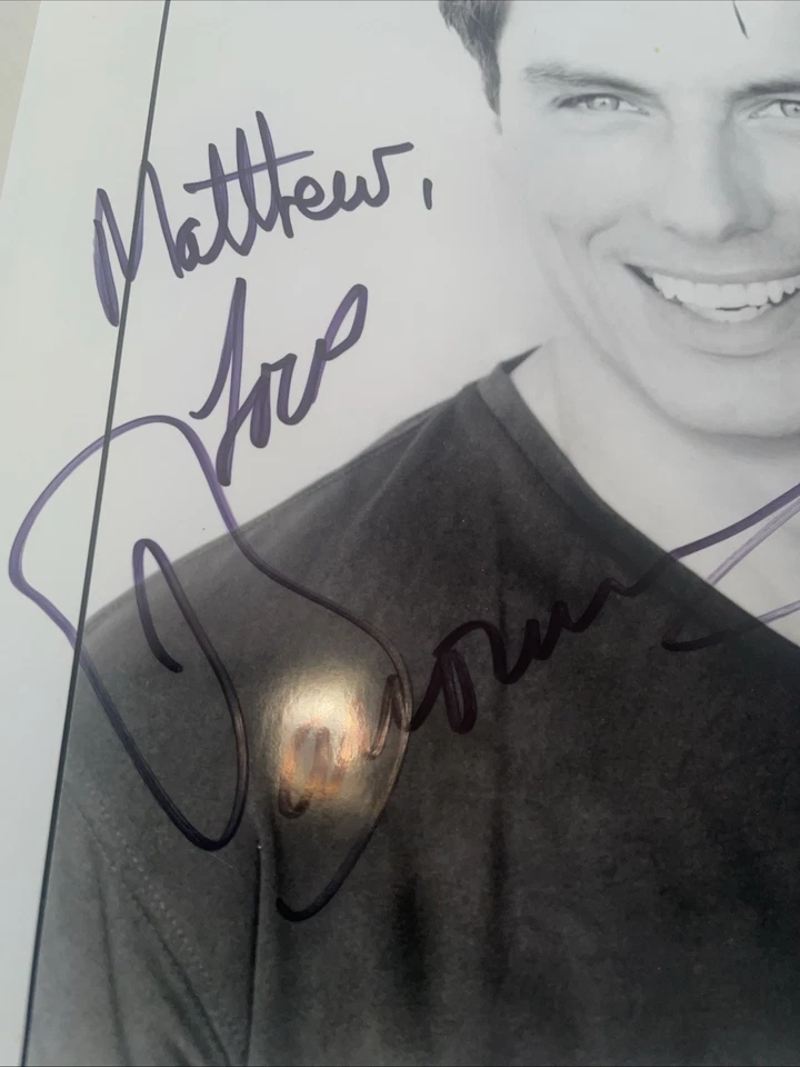 John Barrowman Hand Signed 10x8 Photo - Image 2 of 2