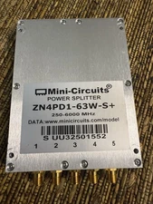 Mini-Circuits ZN4PD1-63W-S+ 250-6000 MHz POWER SPLITTER 