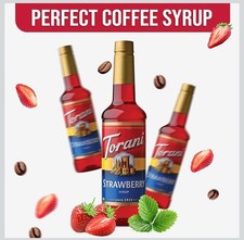 Torani Sugar Free Strawberry Syrup 750 mL , G-Strawberry-sf