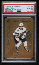2017-18 SP Authentic Spectrum FX Bounty Gold 46/50 Alex Tuch PSA 10 GEM MT 0ll
