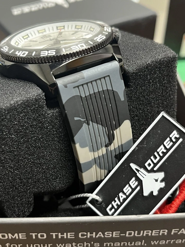 Reloj Hombre Chase Durer - 45mm, Camuflaje, Gris (CDW-0178) Fecha Ventana Foto 3 de 4