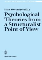 Hans Westmeyer | Psychological Theories From A Structuralist Point Of View