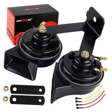 Car Horns 12v 130dB Supe Loud 2 pack kit -Truck Universal with metal bracket