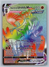 Rapid Strike Urshifu VMAX 169/163 Rainbow Rare Battle Styles Pokemon Card NM on eBay