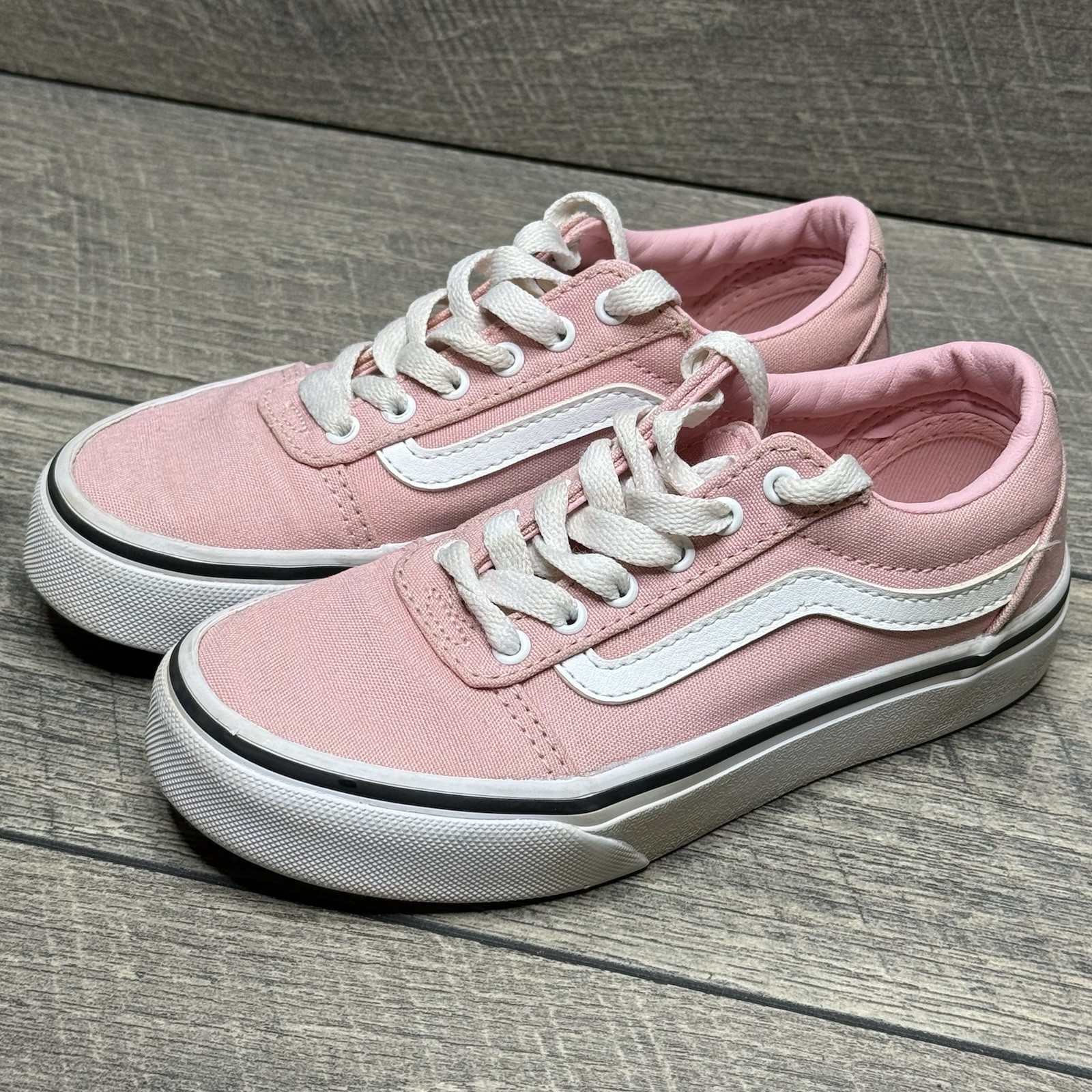 Vans Girls Off The Wall 507698 Pink Casual Shoes Sneakers Si